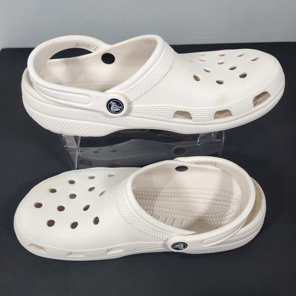 CROCS White Winter Rain Boots with Perforated Design - Picture 4 of 9